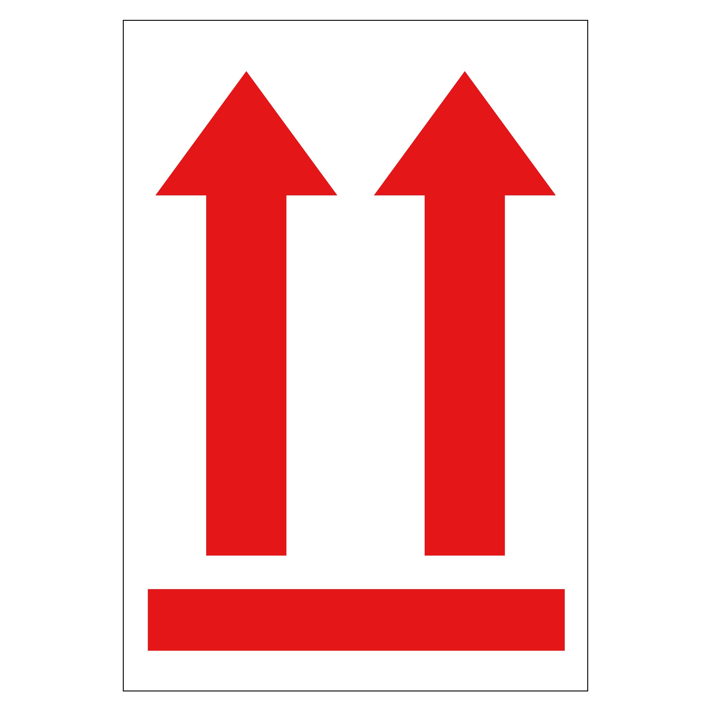 Apli Roll Labels Freccia Posizione Verticale 200 U.