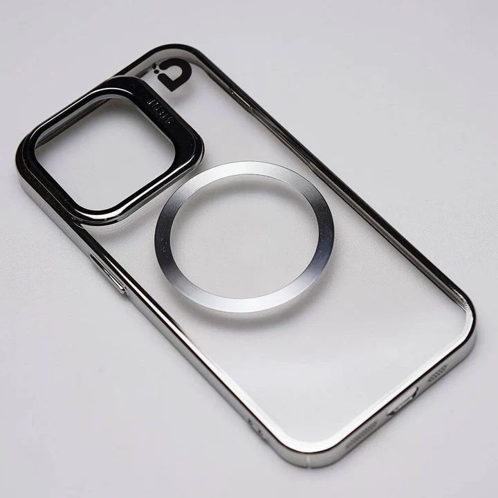 Idude Cover Tank Magsafe Crystal Iphone 13 Silver