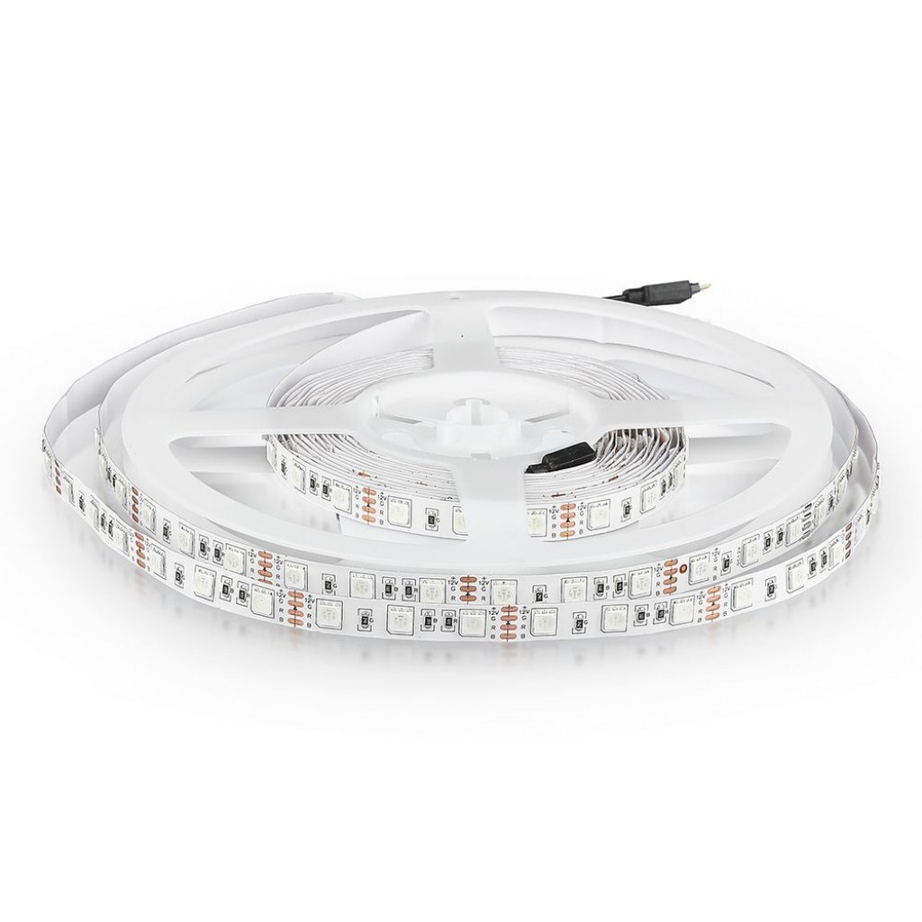 V-TAC Strip LED SMD5050 108W/m 5m 60 LED/m RGB 12V IP20 10mm
