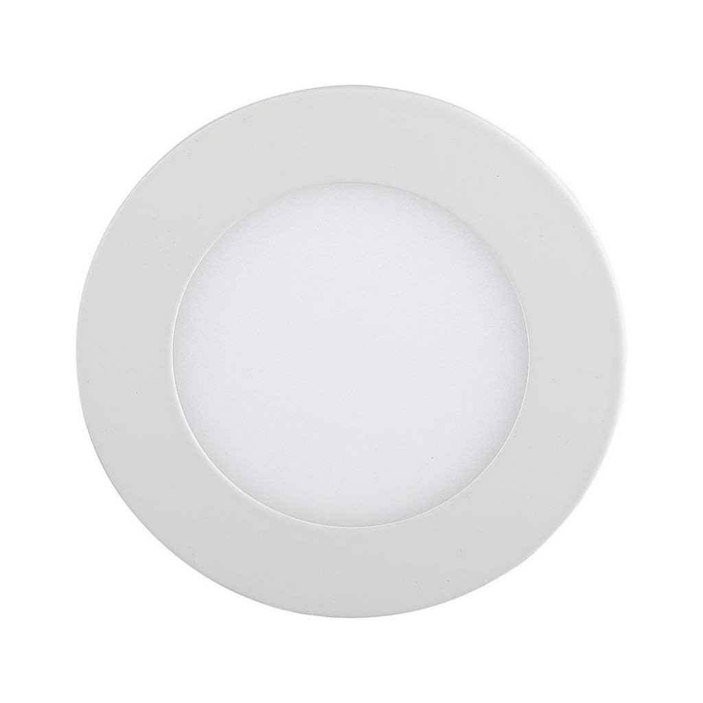 V-TAC Mini Pannello LED 12W Montaggio ad Incasso Rotondo 2700K