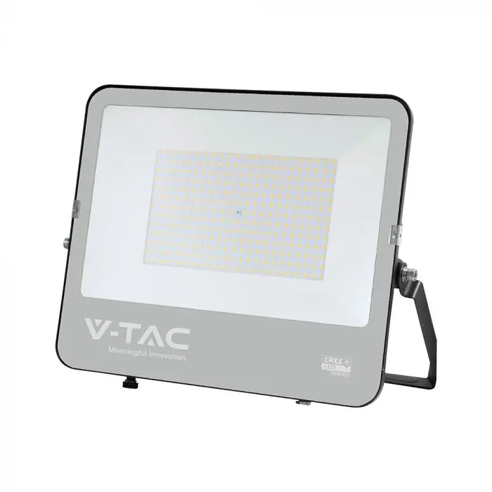 200W Floodlight-Cree Chip (1M Wire) Cct:4000K Black Body (135Lm/W) 6Yrs Warranty Ip65