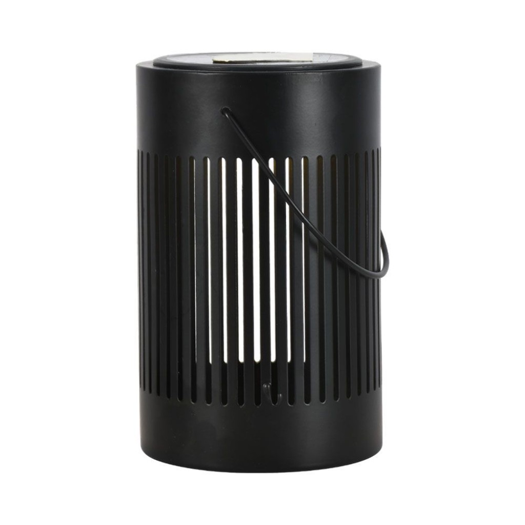 V-TAC Lampada Solare LED da Terra 0.5W con Batteria Ricaricabile e Maniglia per Trasporto Colore Nero 3000K IP44