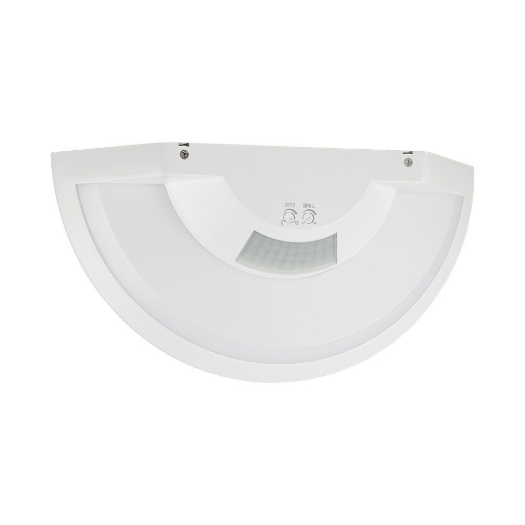 V-TAC Plafoniera LED Chip Samsung 10W con Sensore PIR Colore Bianco 3in1 IP54