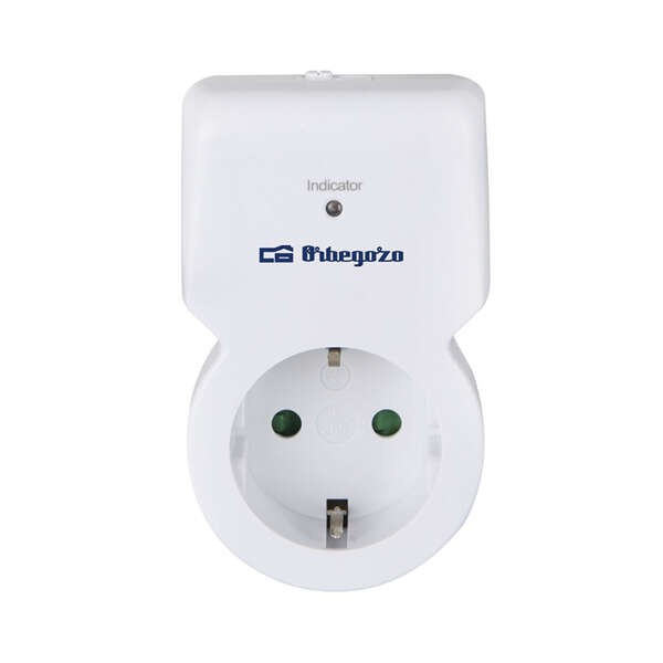 Orbegozo Pg 30 Spina Wireless con Telecomando - Controlla i tuoi Dispositivi a Distanza - 4 Frequenze Possibili - Portata Massima 30 Metri - Facile da Usare - Potenza Massima 3600W