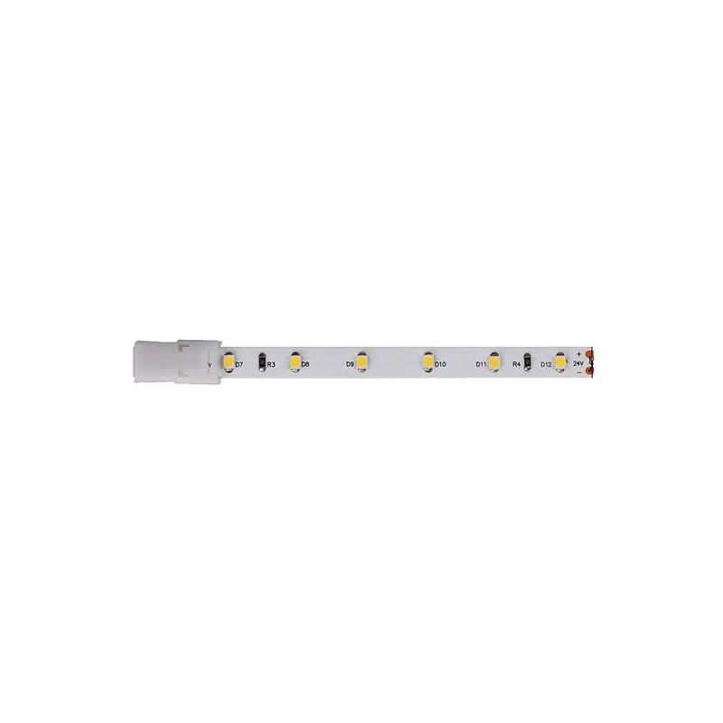 V-TAC Connettore Per Strip LED 10mm con clip 2 pin emorsetti