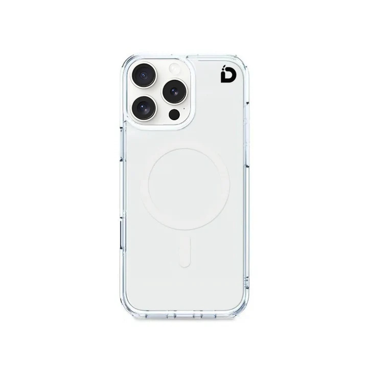 Idude Cover Tank Magsafe Young Iphone 16 Pro Bianco