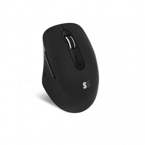 Mouse wireless Subblim Curve Ergo Dual - Bluetooth USB 2.4GHz 1600dpi - 5 pulsanti - Uso per destrimani - Nero