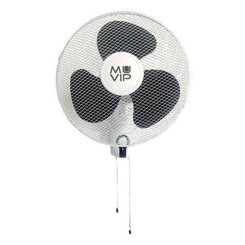 Ventilatore da parete Muvip - 45W - 3 Velocità - Colore Bianco