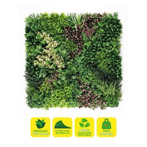 Giardino verticale Sungarden Serie Jardinova 100x100 cm - Colore Verde
