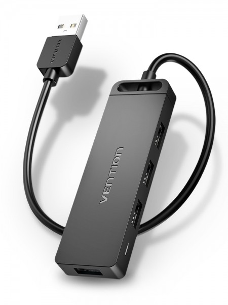 Vention HUB 4 in 1 USB 2.0 a 4xUSB - 05 m - Colore Nero