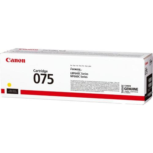 ORIGINALE Canon toner giallo 075 y 6362C002 1300 pagine