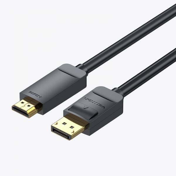 Convertitore Vention DisplayPort maschio a HDMI maschio 4K - 5 m - Nero