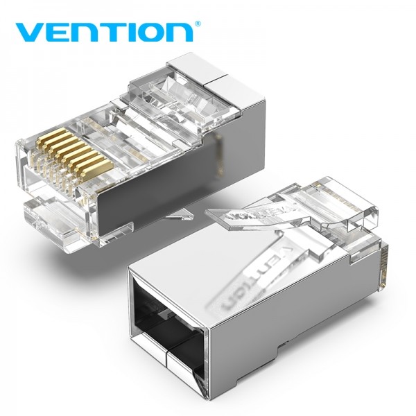 Vention Confezione da 10 connettori di rete FTP RJ45 Cat.6