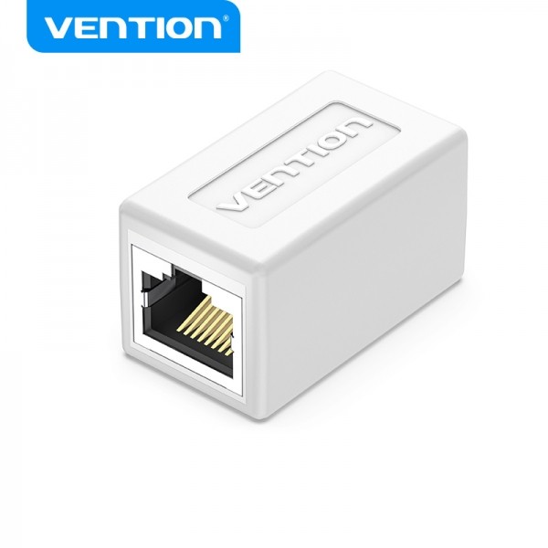 Vention Confezione da 5 adattatori per connettori RJ45 Cat.6 FTP femmina-femmina - Bianco