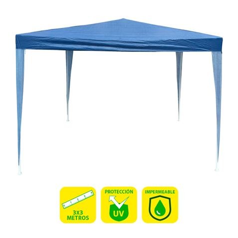 Tenda in rafia Sungarden Steel 3x3m - Blu
