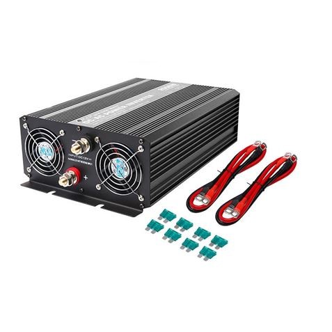 Elbat Inverter di potenza a onda sinusoidale pura 2000W - Nero