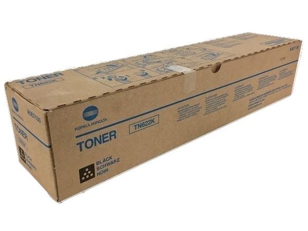 Cartuccia toner originale Konica Minolta TN622K nero - A5E715