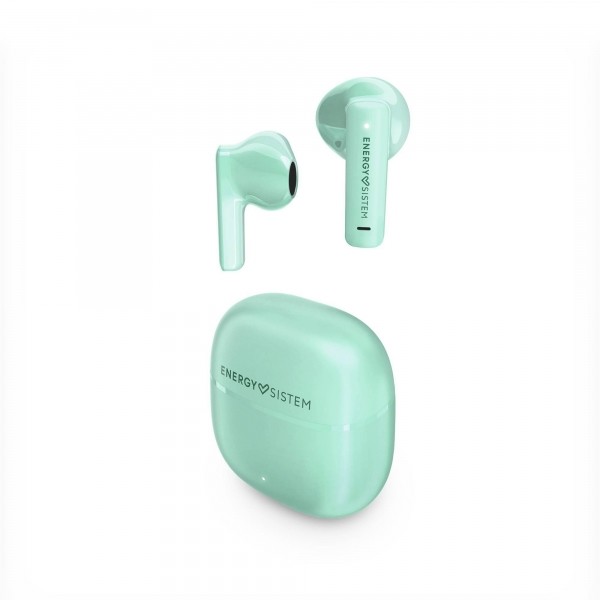 Energy Sistem Streetmusic - Cuffie True Wireless In Plastica Riciclata, 20 Ore Di Batteria, Design Compatto, Driver 13 Mm, Microfono, Voice Assistant-image