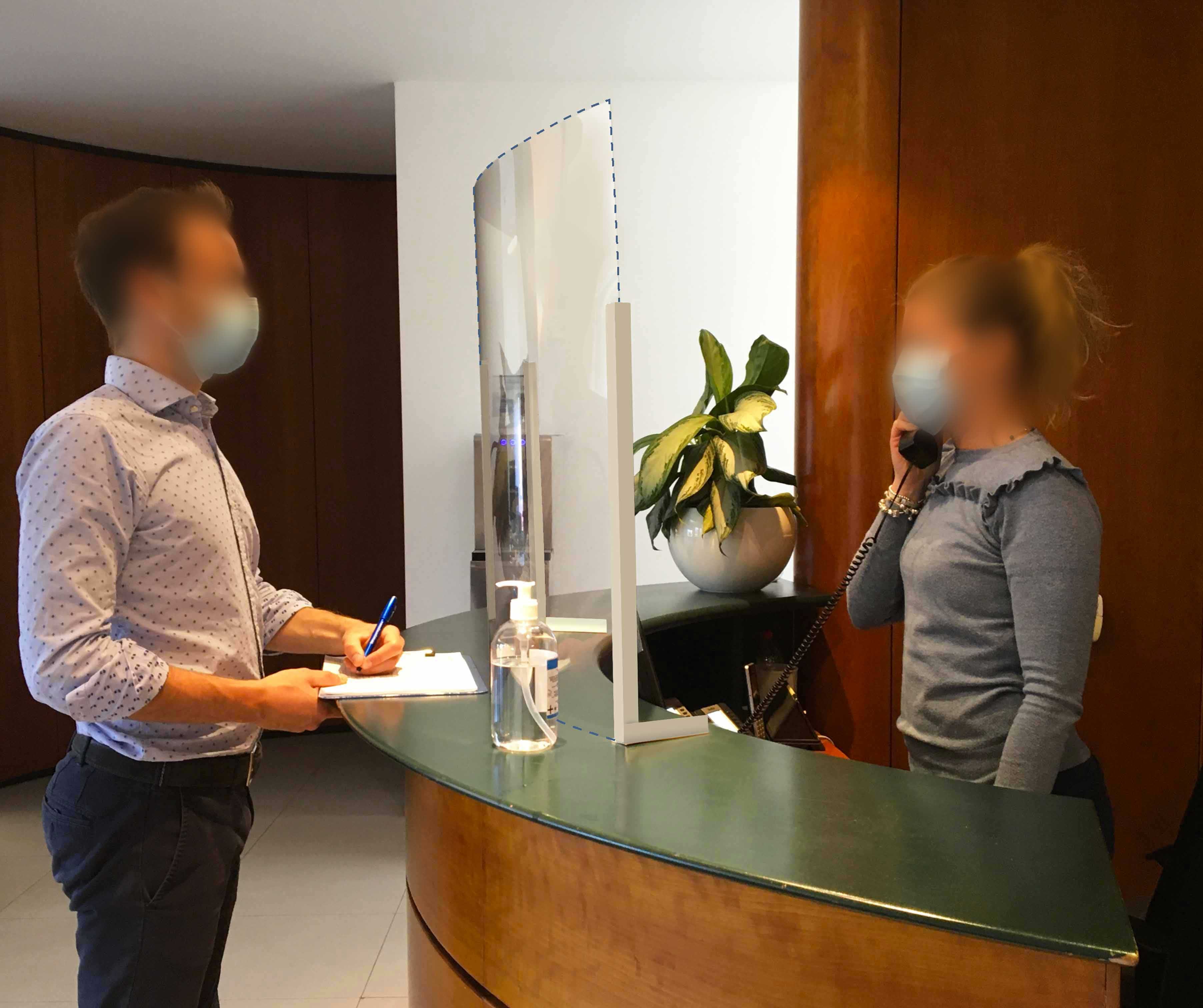 Confcare Barriera Parafiato Flessibile 100X100 Spessore 05Mm + Kit Di Montaggio