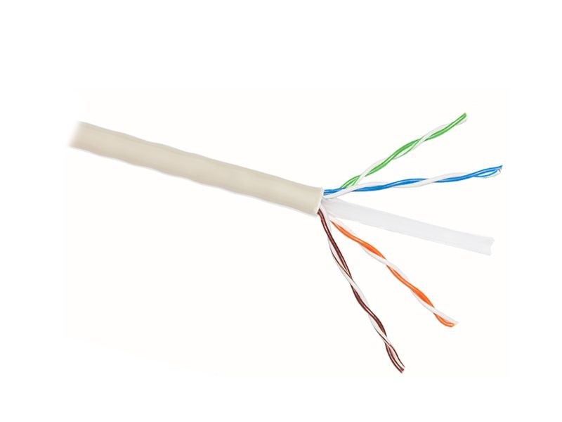 Bobina Rete Ftp Cat5E 305Mt Cca Sl Cert.Cpr Awg24 Cavo Solido Adj