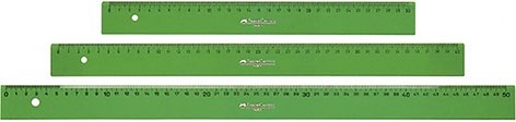 Righello tecnico dritto Faber-Castell 30 cm - Verde trasparente