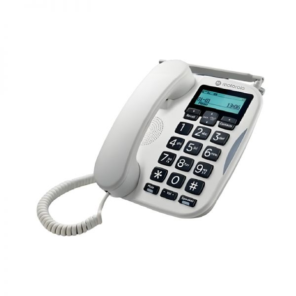 Telefono fisso Motorola FW500L - 4G - Connessione alla linea o alla SIM - Vivavoce