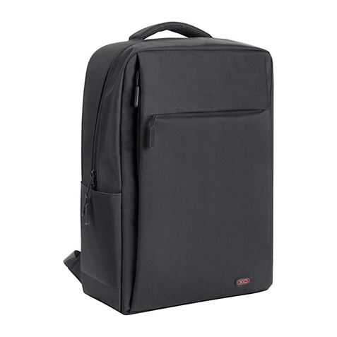 Zaino sportivo per laptop XO CB02BK - Fino a 17 - Impermeabile e resistente - Ricarica USB rapida - Design ergonomico - Nero