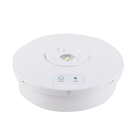 Lampada da parete di emergenza Elbat - 330 lumen - 6000K - 2W - Luce fredda - 3 ore di durata della batteria - Batteria al litio