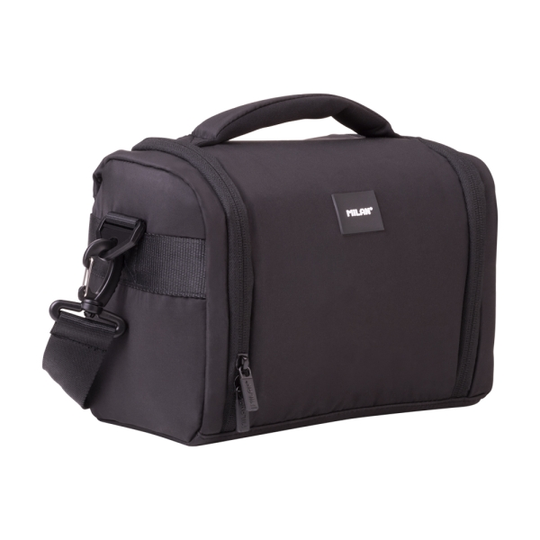 Borsa termica per alimenti Milan Shadow 5L - Grande capacità - Apertura completa - 245x20x16 cm - Nero