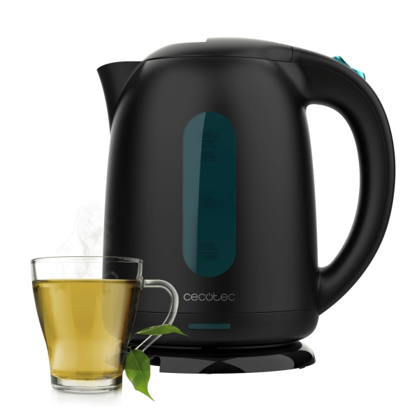 Bollitore elettrico Cecotec Thermosense 180 - Potenza 2200W - Capacità 17L - Senza BPA - Filtro anticalcare rimovibile - Base girevole a 360º -
