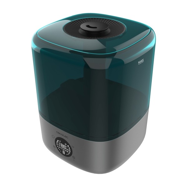 Cecotec Umidificatore d'aria intelligente BreezeCare 2900 - Capacità 45 l - Umidificazione rapida 300 ml/h - Controllo touch - Filtro purificante in c