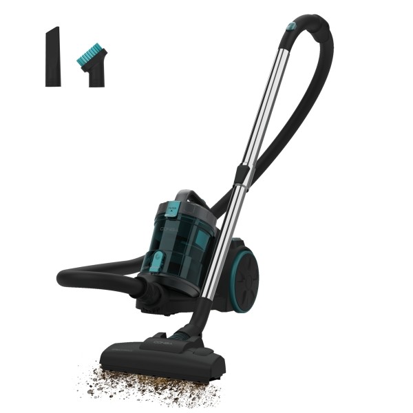 Cecotec Aspirapolvere a traino ciclonico Conga Rockstar XL - 890W - 17kPa - Serbatoio da 25L - Sistema ciclonico - Filtro ad alta efficienza - Raggio 