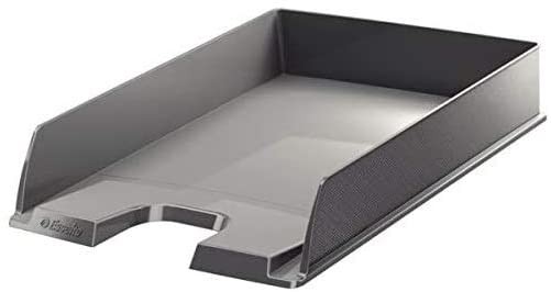 Vassoio portadocumenti Esselte Europost - Formato verticale - A4 - Spazio per etichetta di identificazione - Colore grigio