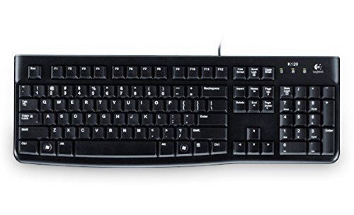 Tastiera K120 Log Black Usb Slim Retail Logitech