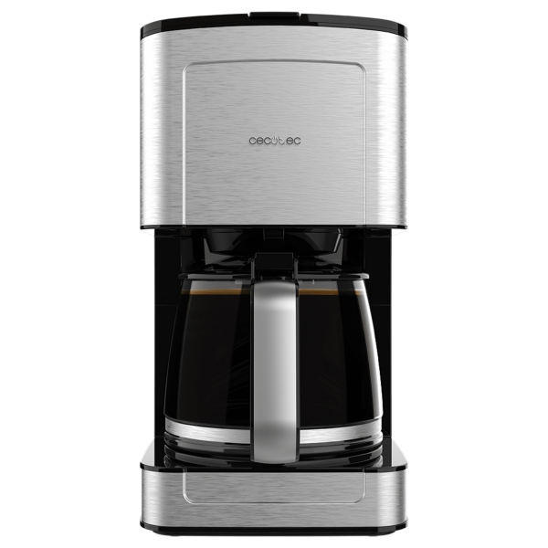 Caffettiera a goccia Cecotec Coffee 56 per 12 tazze - Potenza 800W - Capacità 13L - Temperatura regolabile - Finitura in acciaio inossidabile -