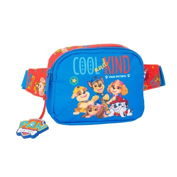 Marsupio Safta Paw Patrol Cool - Cinghie regolabili - 062L - Materiale resistente - 140x40x110mm - Blu