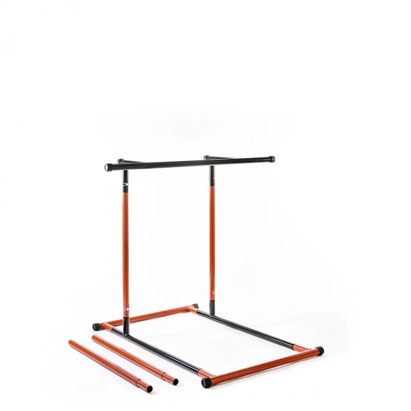 Stazione per trazioni e fitness Innovagoods - Supporta fino a 110 kg - Altezza regolabile - Guida agli esercizi inclusa - Borsa per il trasporto -