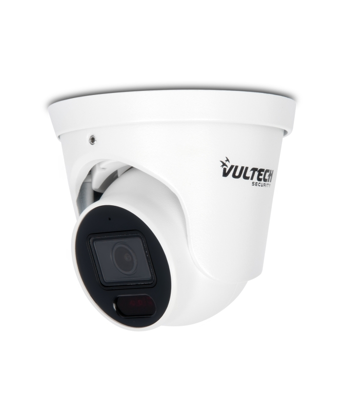 Vultech Security Telecamera Ip Uvc Dome 1/27 5 Mpx 28Mm 2Pcs Array Led Ir 25M Audio Su Coassiale