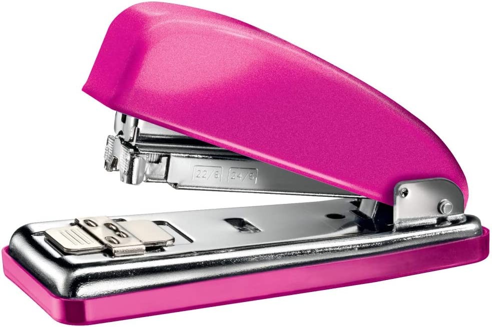 Cucitrice metallica Petrus 226 - Fino a 30 fogli Colore fucsia metallizzato