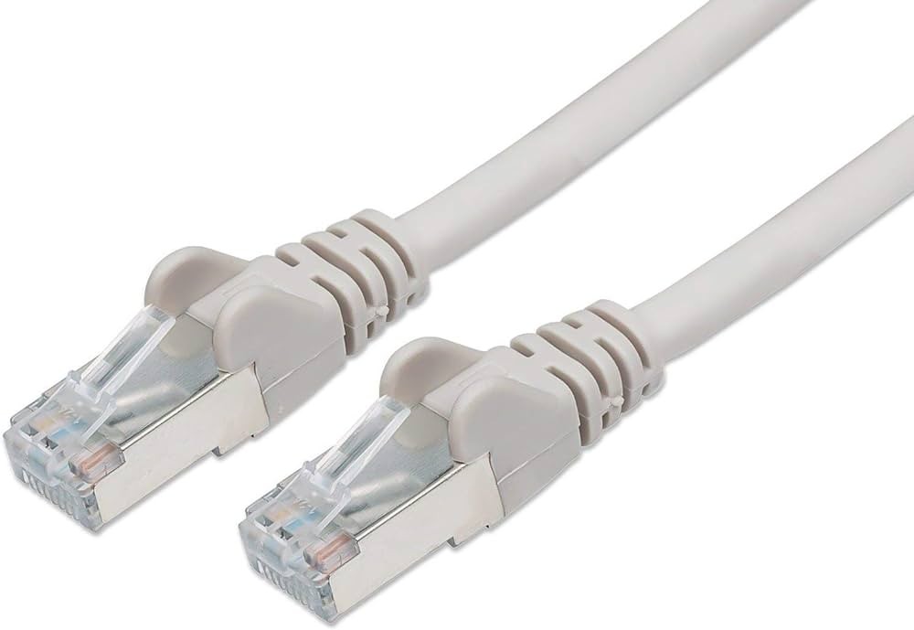 Cavo patch CAT 6a cavo per rete LAN ed Ethernet 10 m grigio