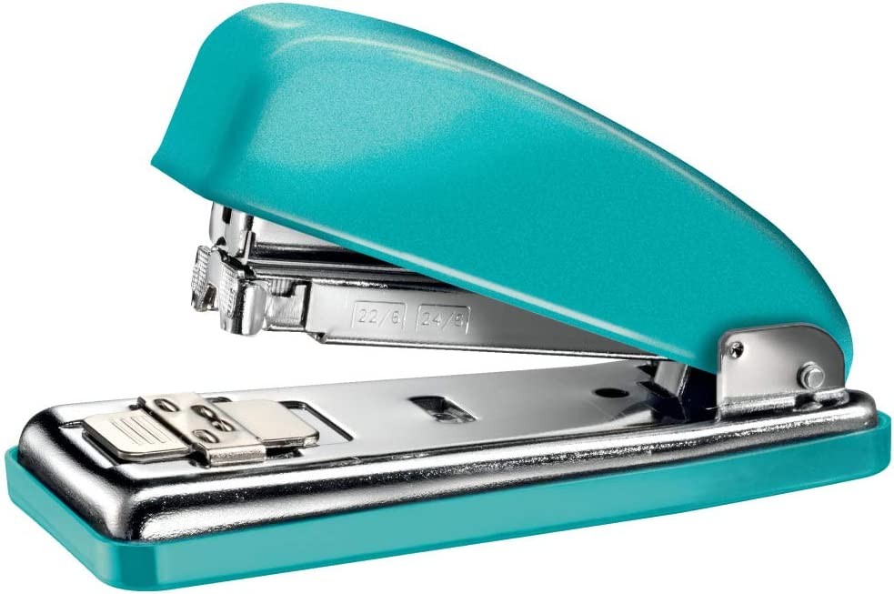 Cucitrice metallica Petrus 226 - Fino a 30 fogli Colore turchese metallizzato