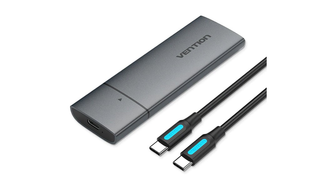 Box SSD Vention M.2 NGFF con interfaccia USB 3.1 Gen 1 e 2 Type-C