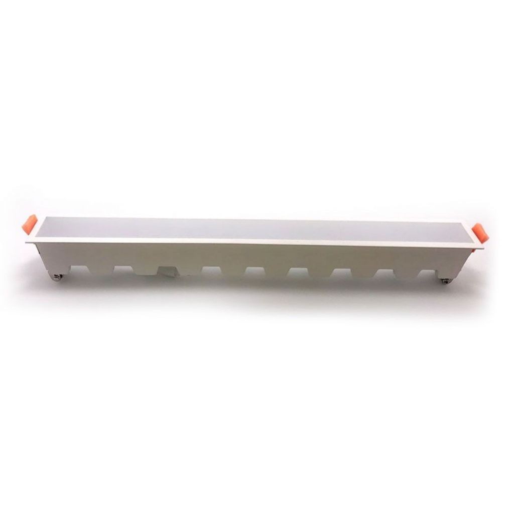 V-TAC Mini Pannello LED 30W Lineare Montaggio ad Incasso 430*45*65mm Colore Bianco 6400K
