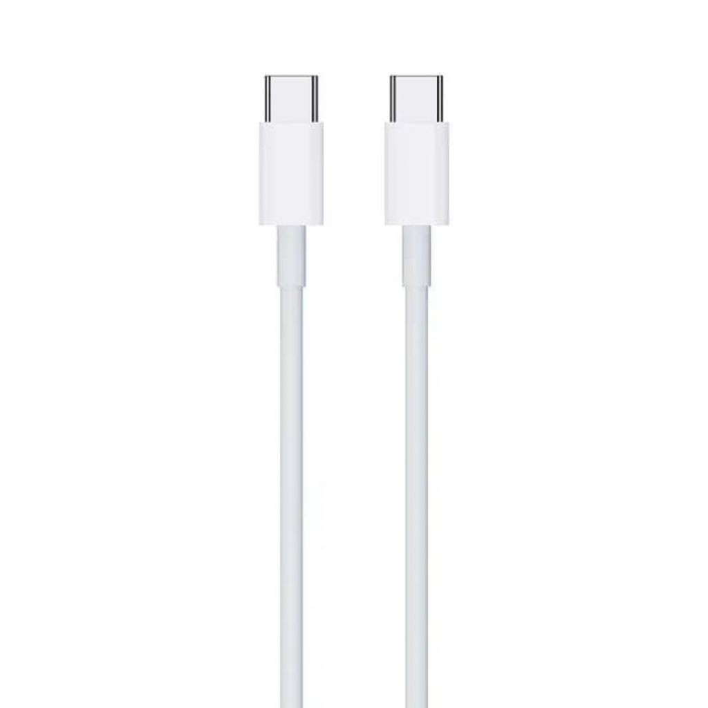 V-TAC Cavo da USB Tipo-C a USB Tipo-C 1m Ricarica Rapida 3.1A 60W Colore Bianco