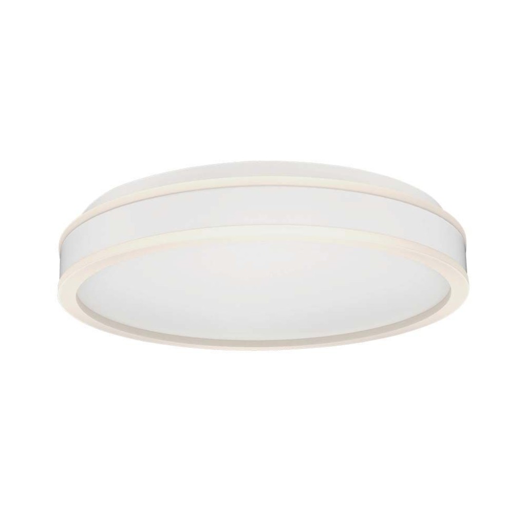 V-TAC Lampadario LED con Montaggio a Plafone 38W Dimmerabile TRIAC d: 350mm h: 62mm Colore Bianco 4000K