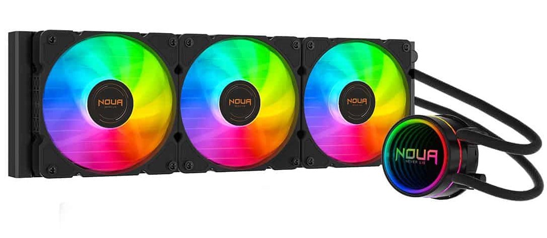 Ventola Liquid Boris Br360 Tdp320W Argb 1200/1700/Am4 3*Fan 360Mm Pwm