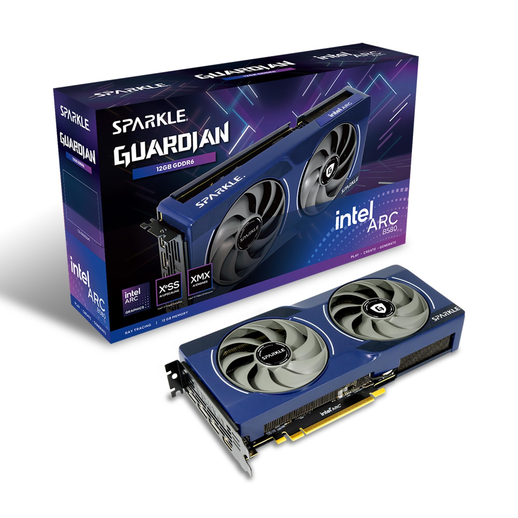 Complete Vga Sparkle Intel Arc B580 12gb Guardian (battlemage Lineup) Bundle [HgxkEA8Z]