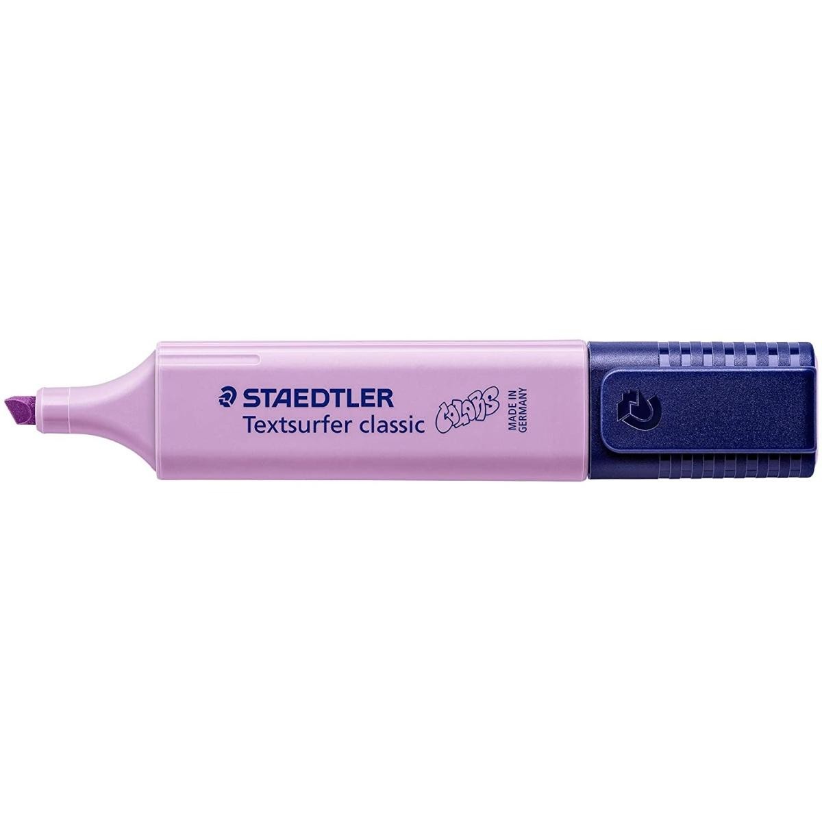 Staedtler Textsurfer Classic 364 Pastel Fluorescent Marker - Punta a scalpello - Linea tra 1 - 5 mm - Inchiostro a base d acqua - Colore lavanda