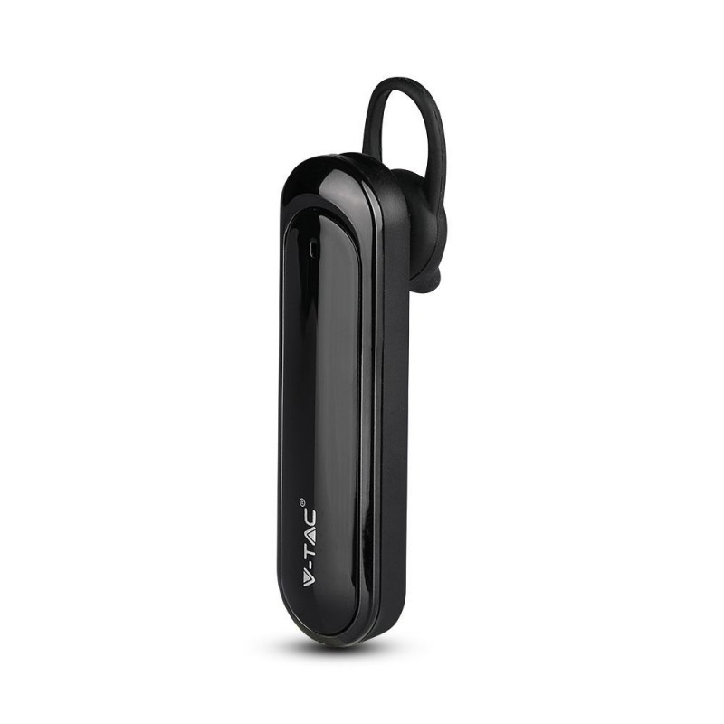 V-TAC Auricolare Bluetooth 170mAh Colore Nero