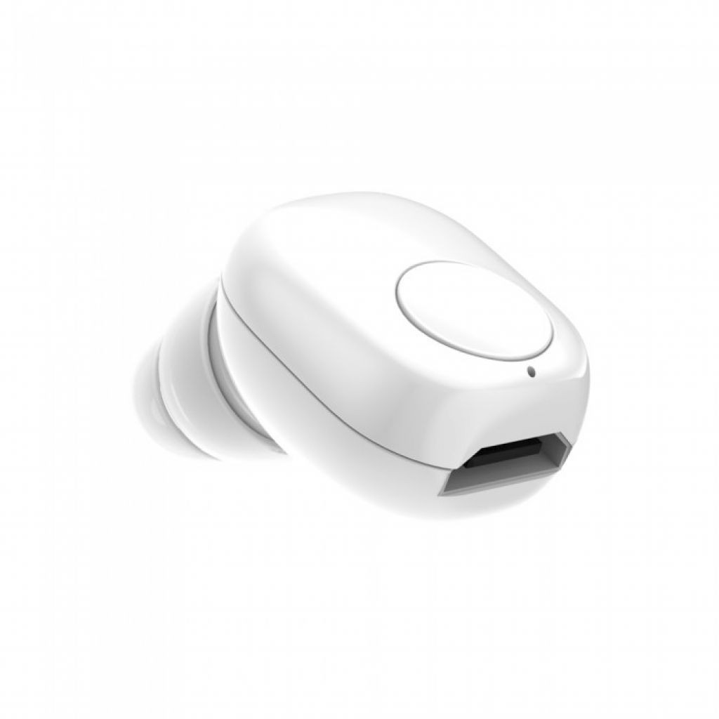 V-TAC Auricolare Bluetooth 55mAh Colore Bianco